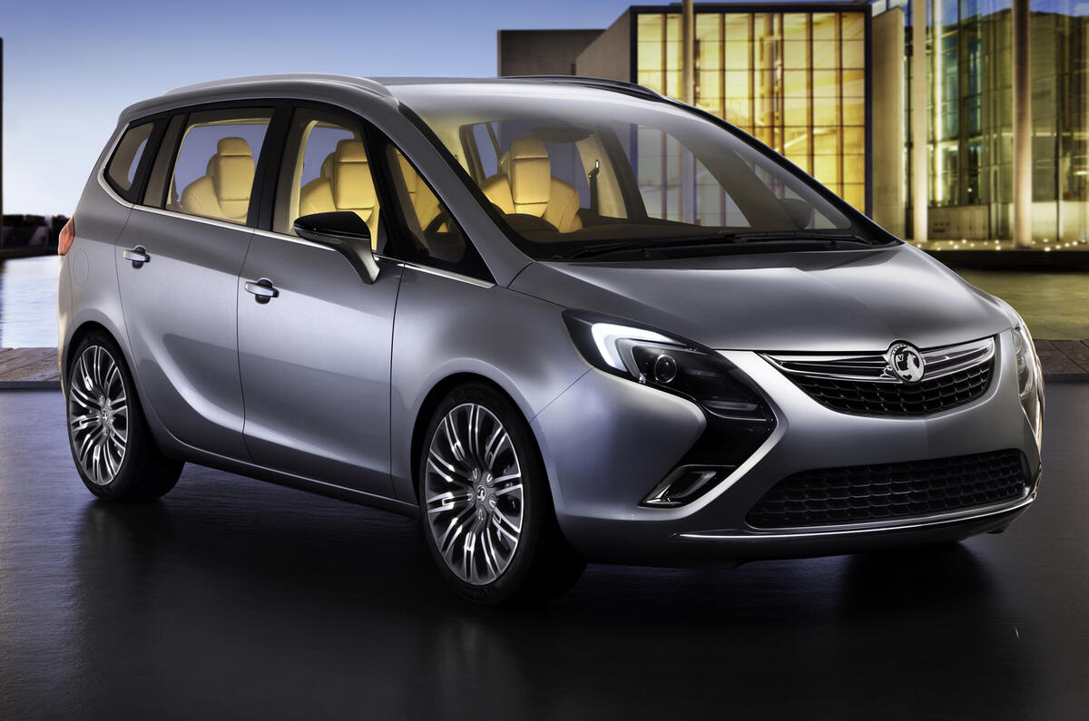 Geneva motor show: Vauxhall Zafira