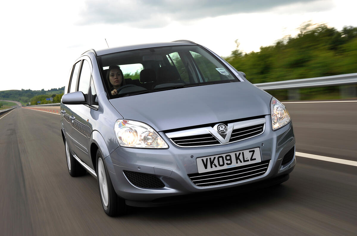 Vauxhall Zafira 20052014 prices and specs Autocar