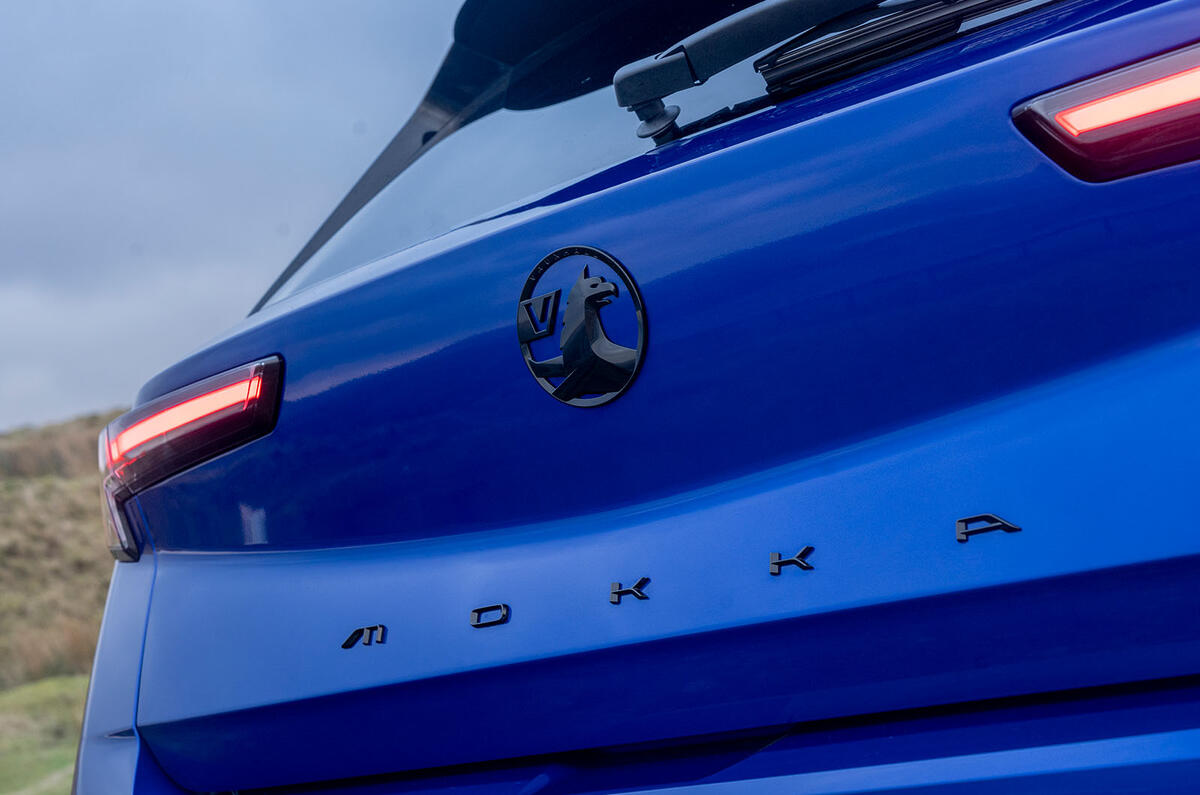 Badge du Vauxhall Mokka Electric