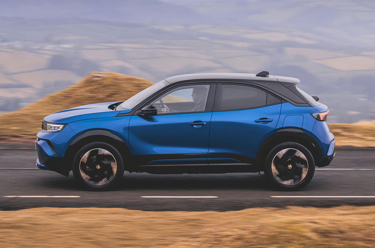 Vauxhall Mokka Electric côté