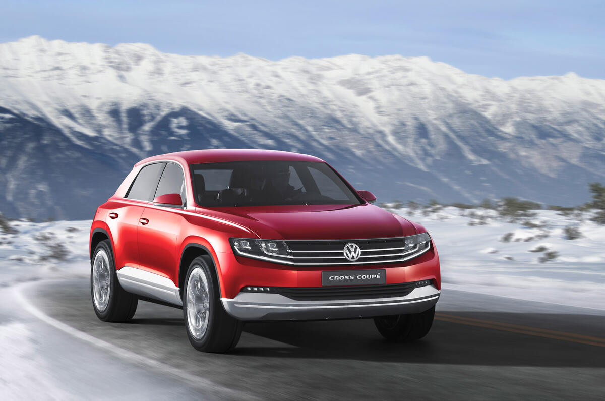 Geneva 2012: VW Cross Coupe concept