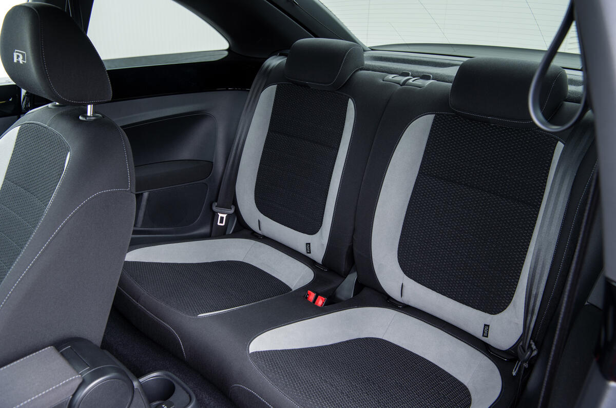 Volkswagen Beetle Review 2018 Autocar Volkswagen Beetle Rear Seats