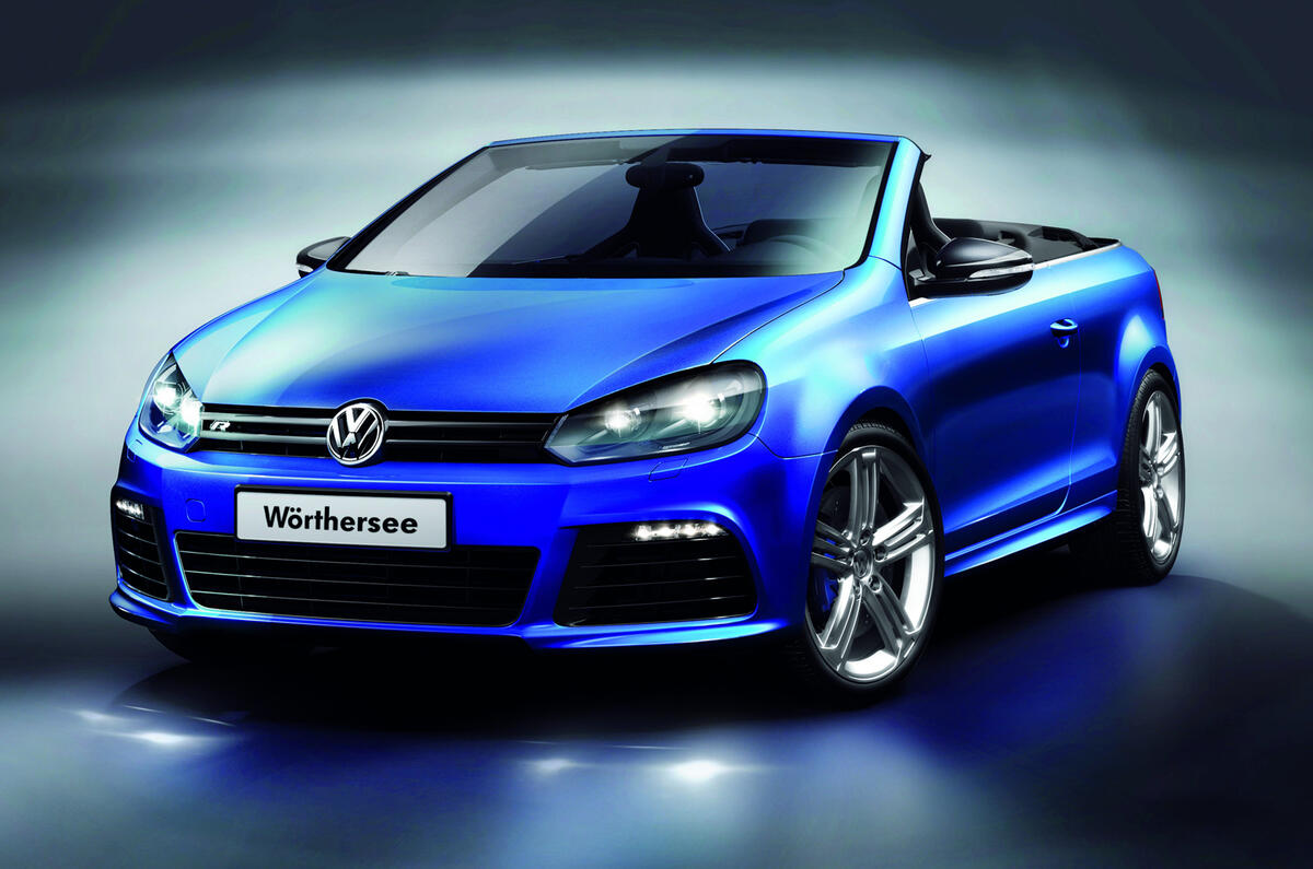 VW reveals Golf R Cabriolet