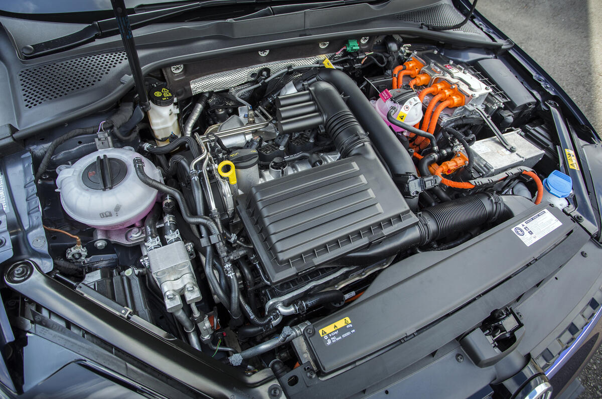 1.4-litre TSI Volkswagen Golf GTE engine