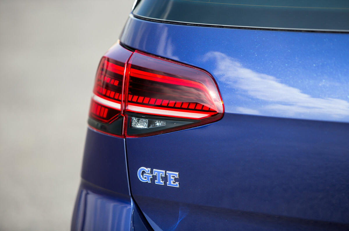 Volkswagen Golf GTE rear LED lights
