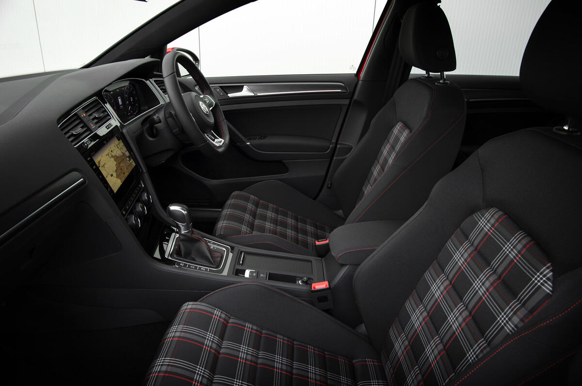 Intérieur de la Volkswagen Golf GTI