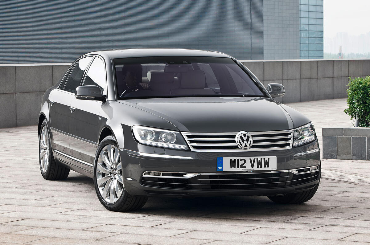 New VW Phaeton from £46,195