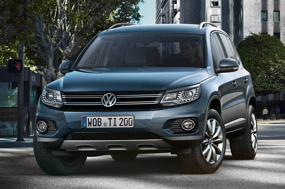 Tiguan фары mid
