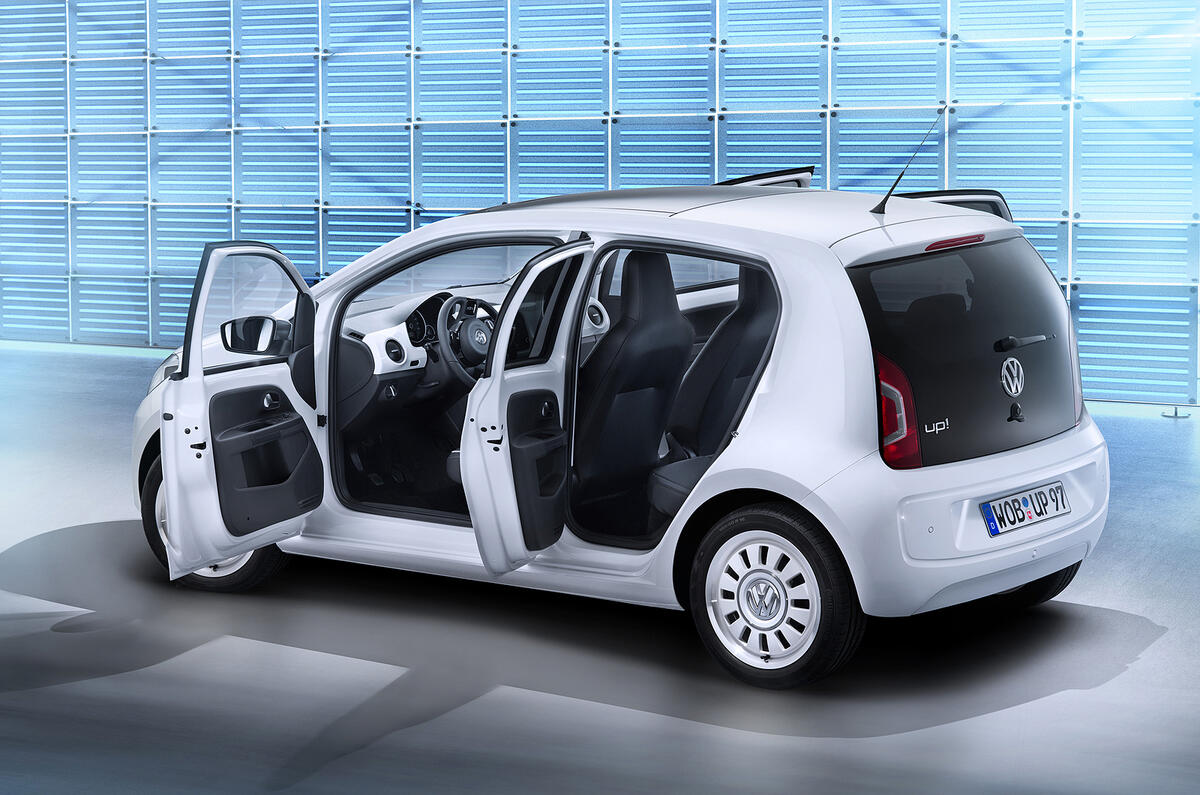 VW Up five-door unveiled