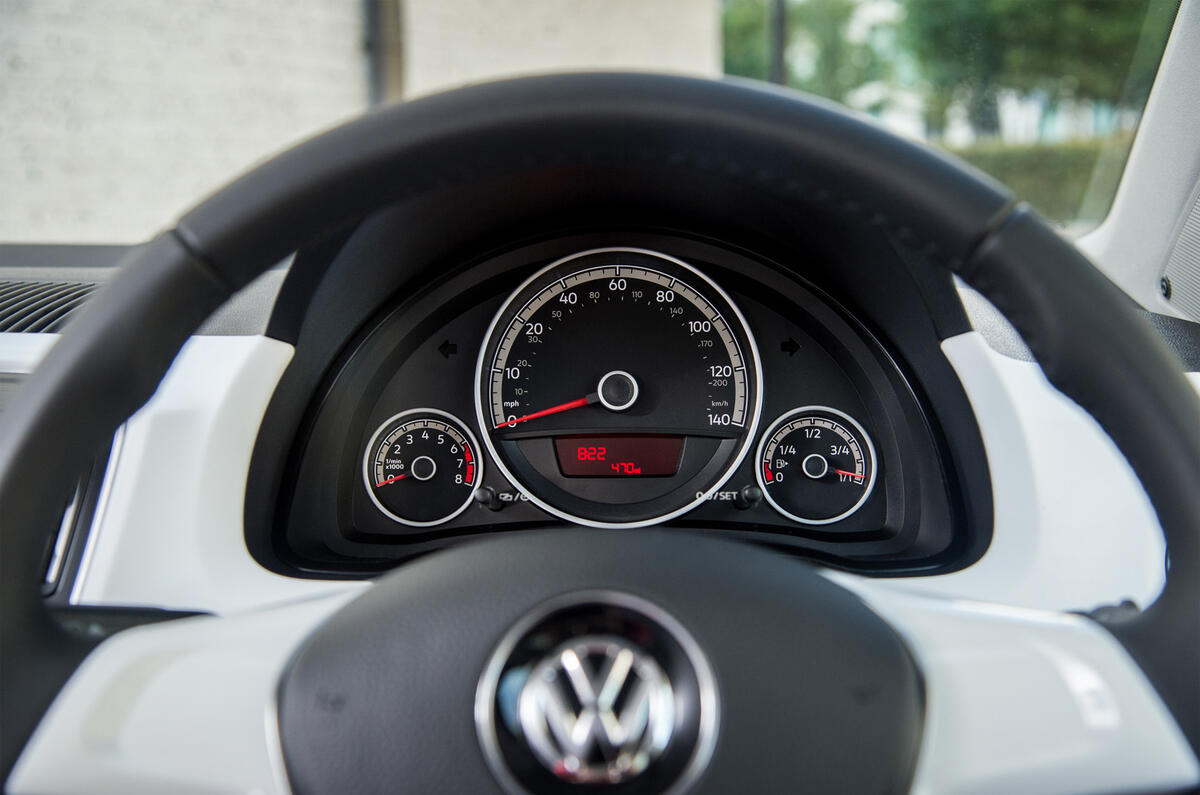 Volkswagen Up instrument cluster
