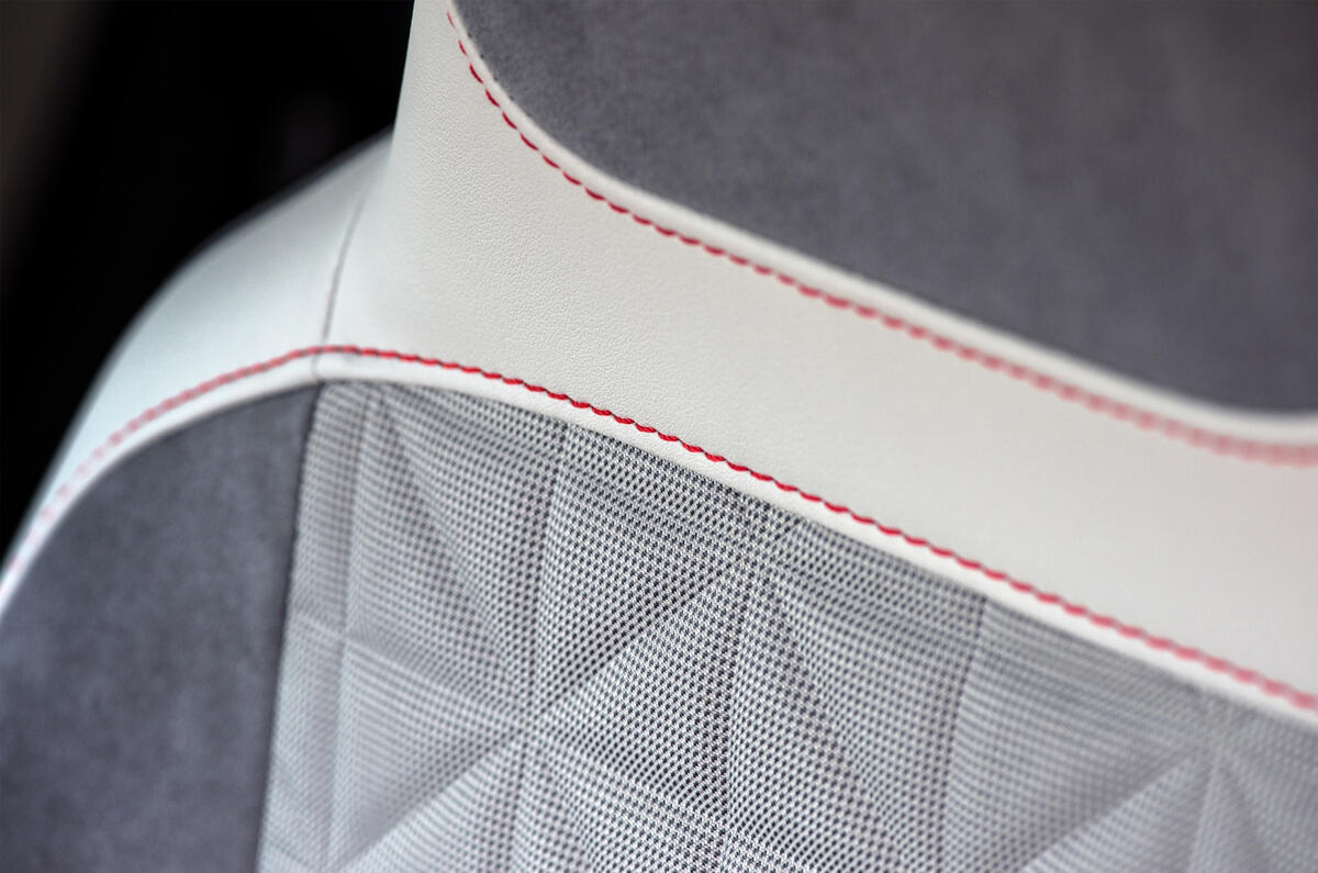 Volkswagen Up leather trimmed seats