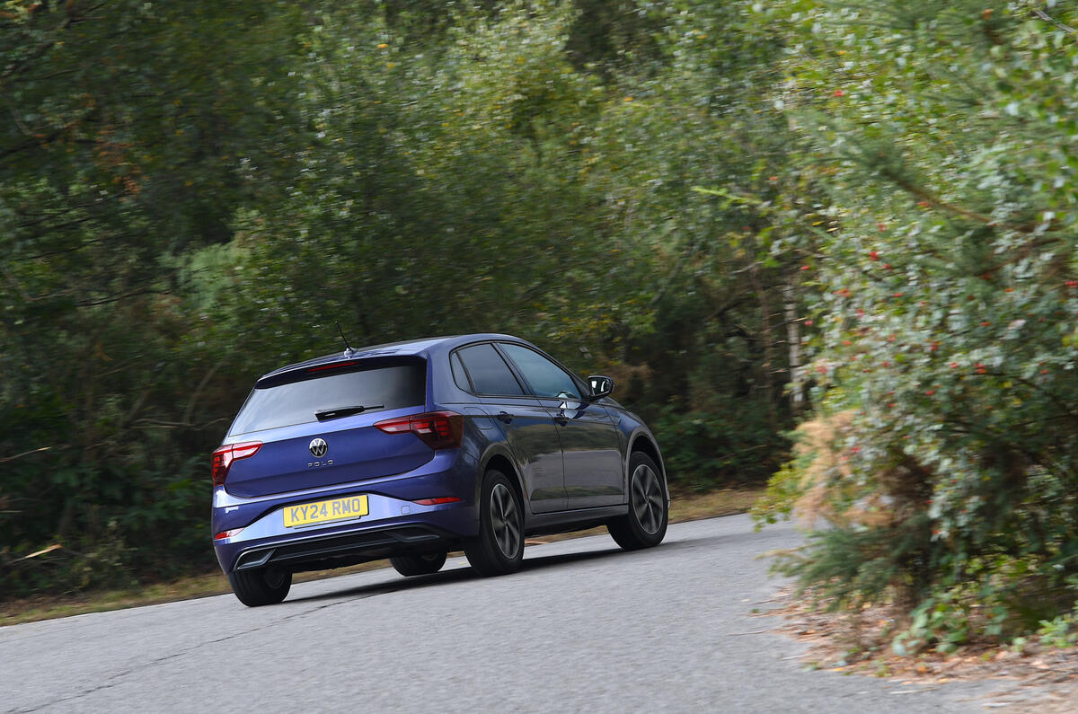 Volkswagen Polo Critique des virages arrière