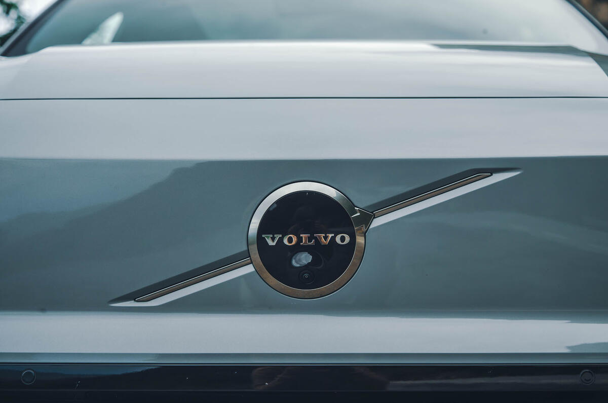 volvo ex30 review 2023 005 design badge