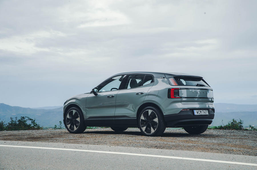 volvo ex30 review 2023 032 static rear