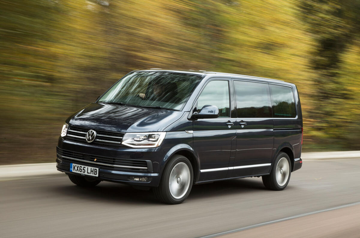 Volkswagen caravelle габариты