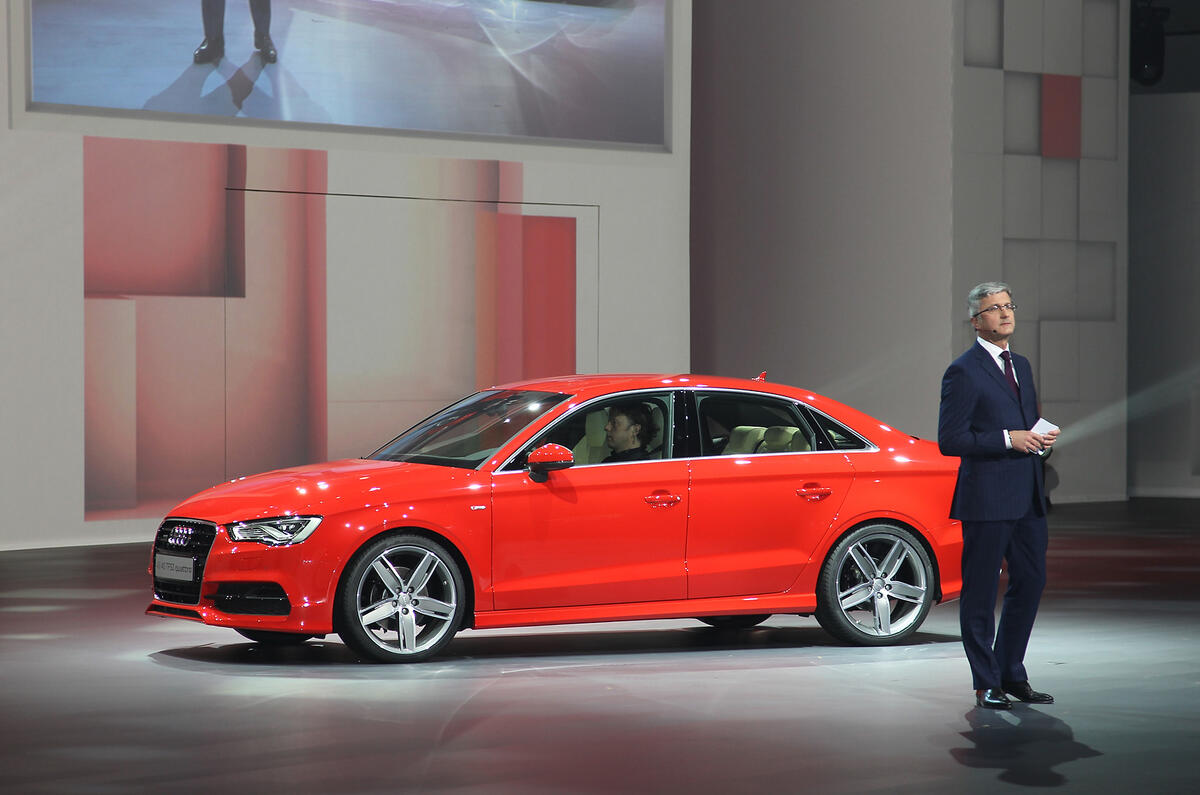 Audi A3 saloon: Shanghai motor show