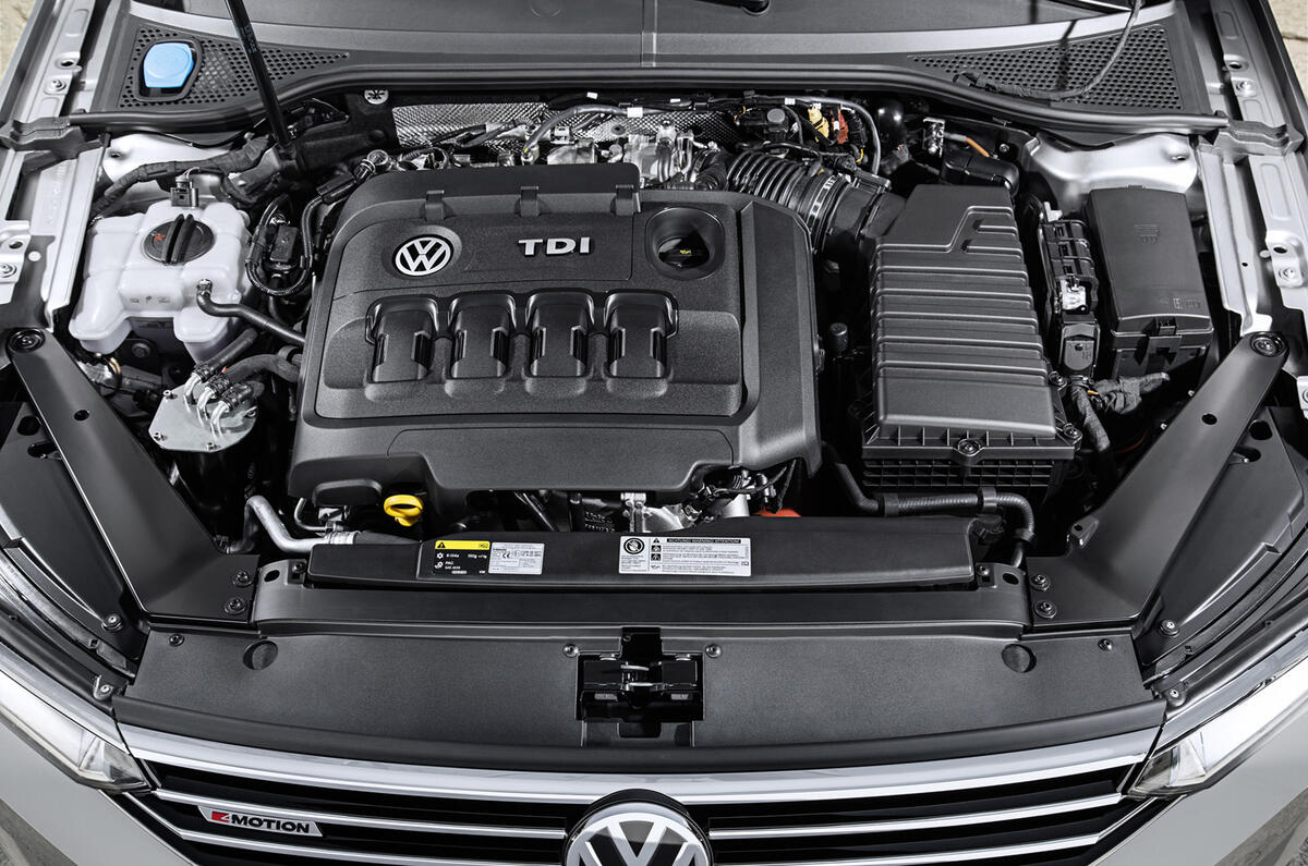 2.0-litre VW Passat diesel engine