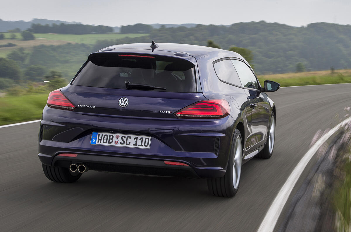 Volkswagen Scirocco R Line 2 0 Litre Tdi First Drive