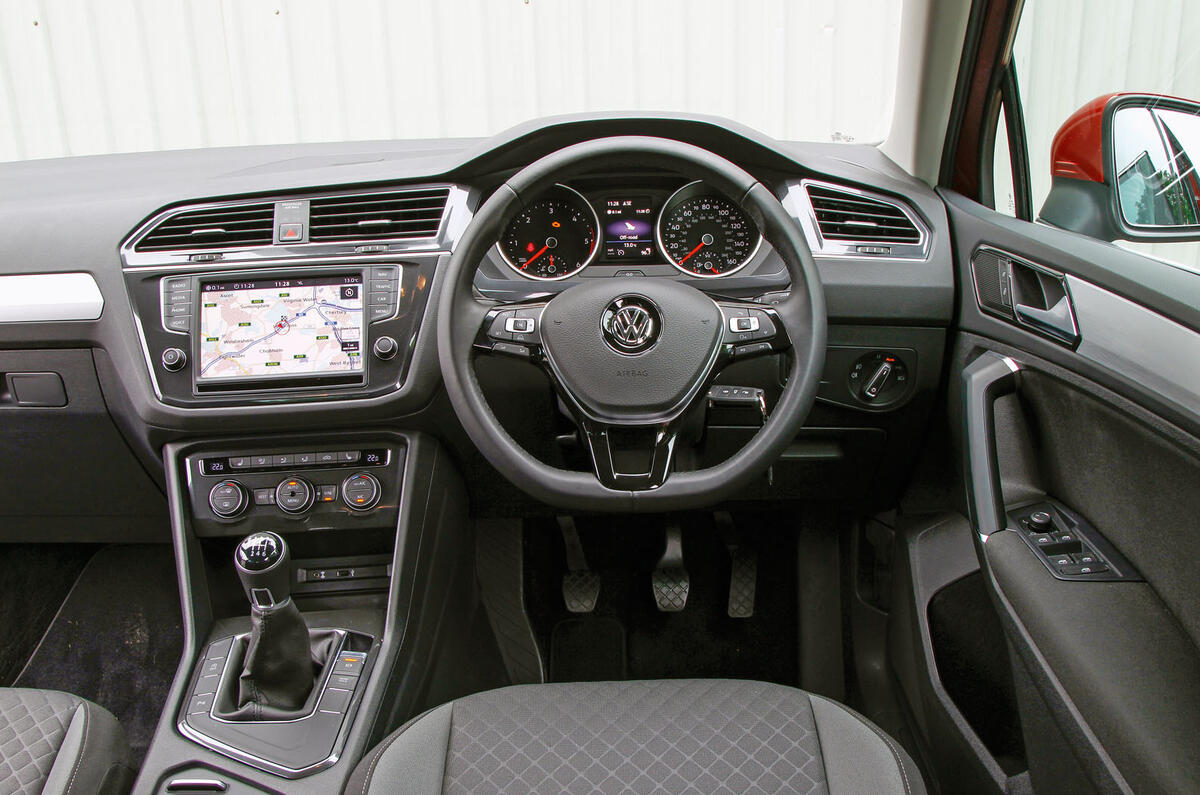 Volkswagen Tiguan dashboard