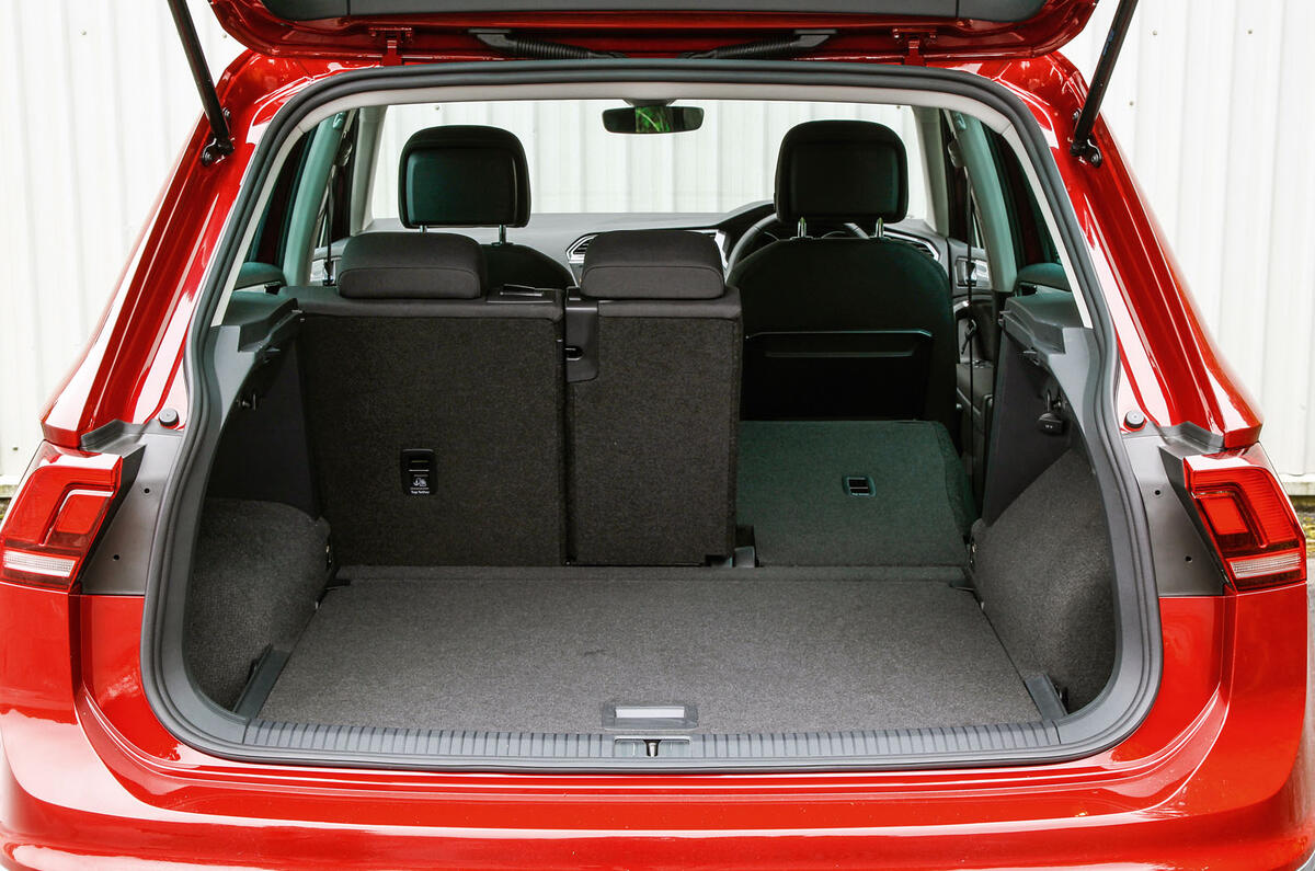 Volkswagen Tiguan boot space