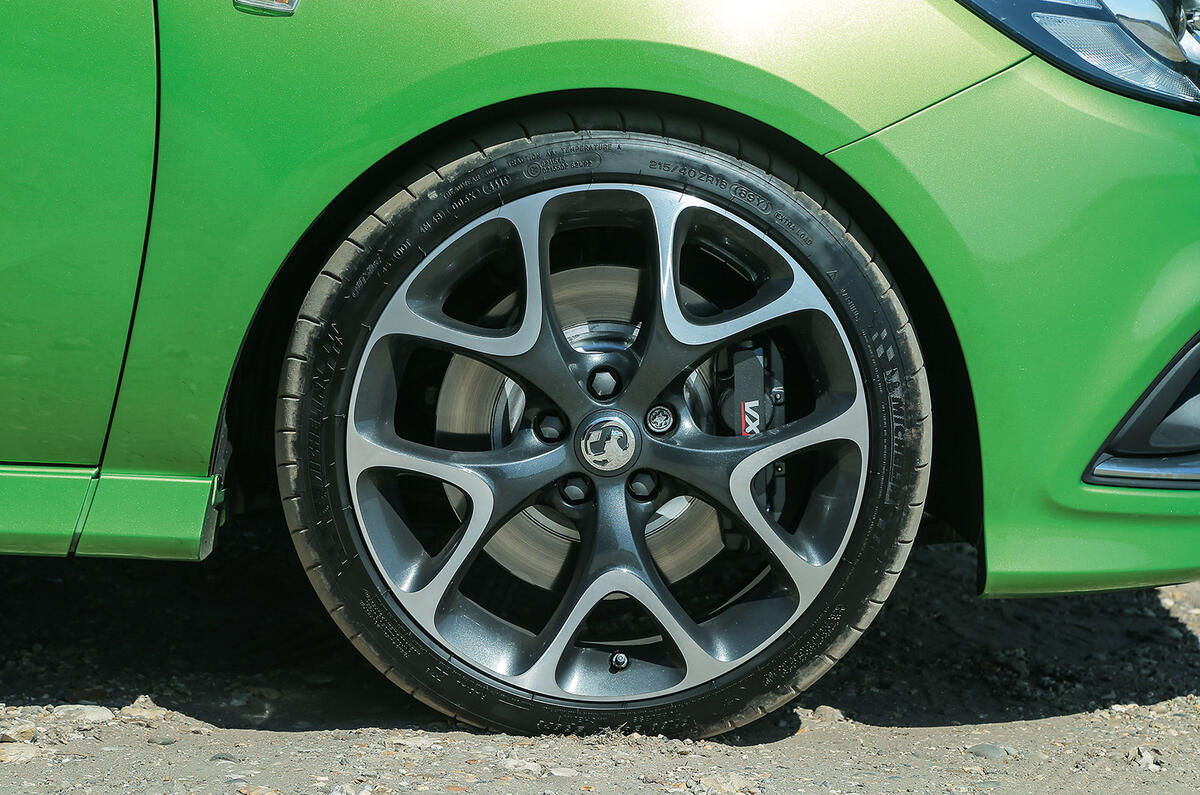 vauxhall corsa vxr wheels
