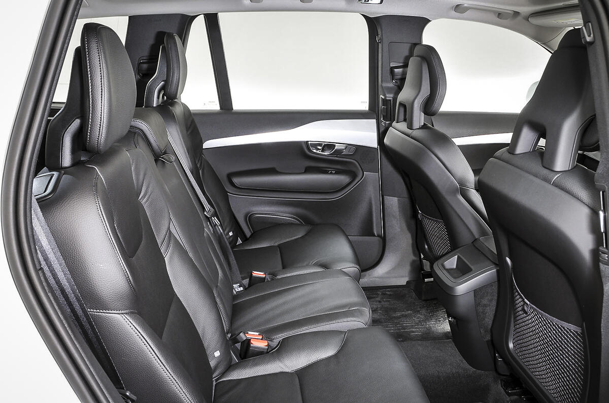 Sièges de la rangée centrale du Volvo XC90
