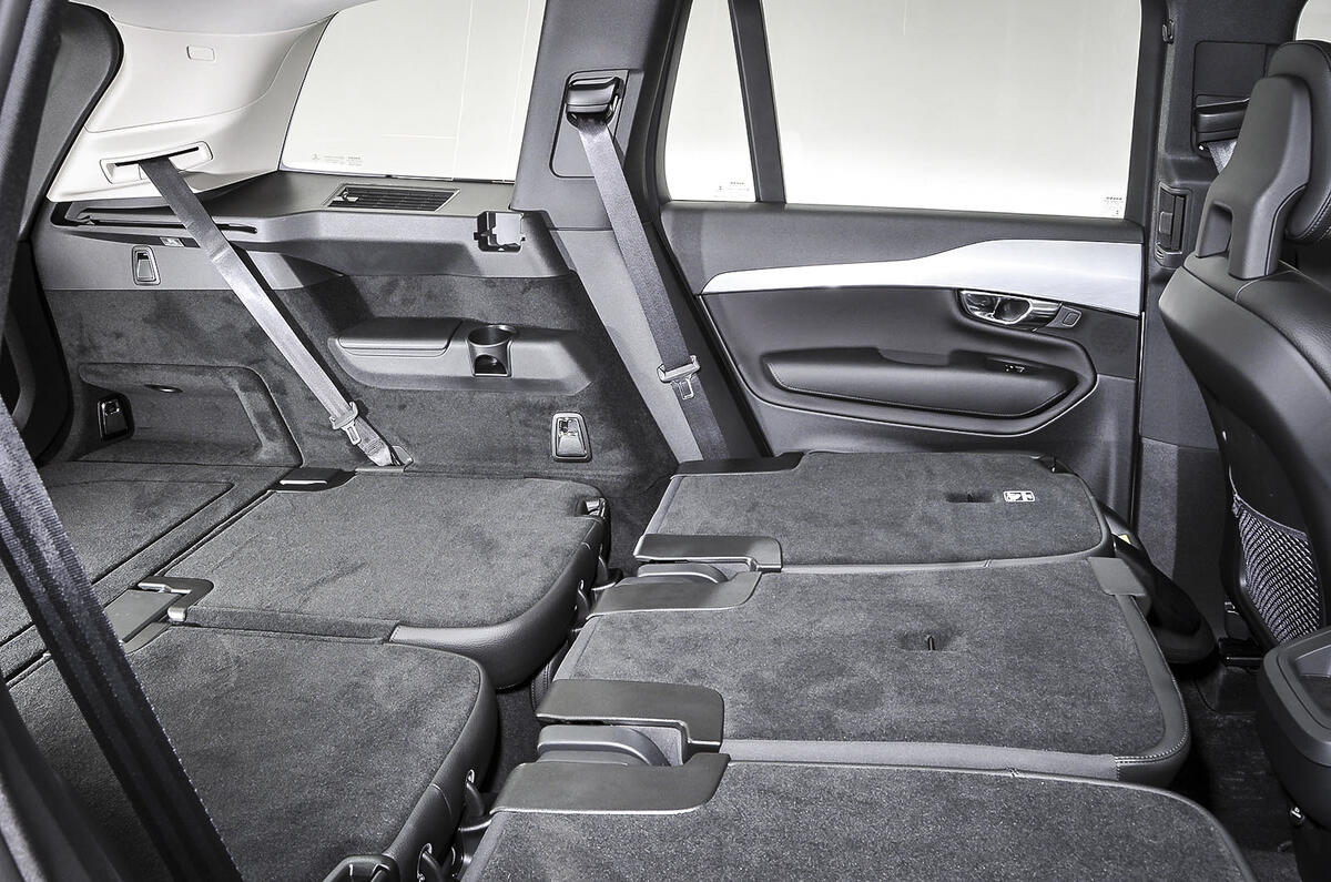 Volvo XC90 seat flexibility
