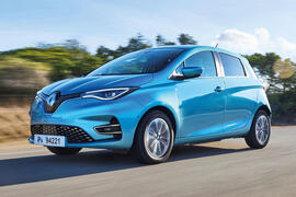 Renault Zoe 2020 road test review - hero front