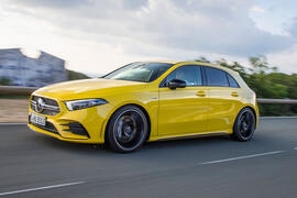 Mercedes-AMG A35 2018 first drive review - hero front