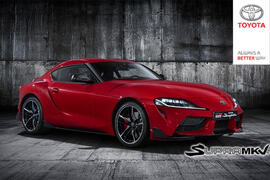 2019 Toyota Supra leaked - front image