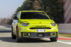 Abarth 600e avant trois quarts