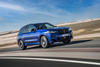 1 BMW X3 M front three quarter tracking