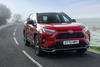 1 Toyota RAV4 PHEV 2021 UK first drive review hero front