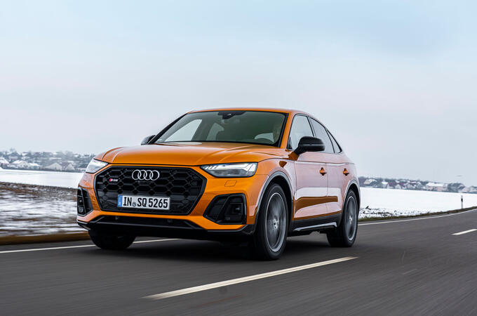 1 Audi SQ5 2021 first drive review hero front
