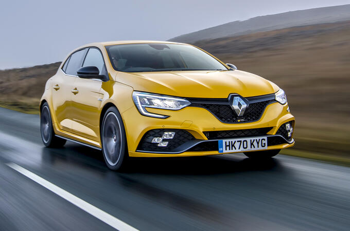 1 Renault Megane RS 300 Trophy 2021 UK first drive review hero front