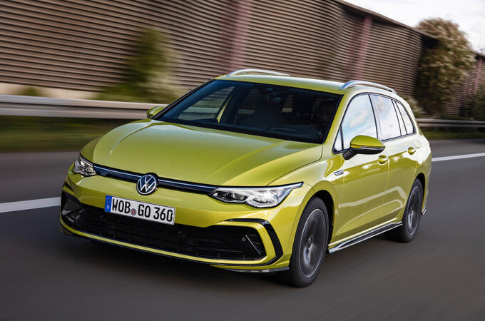 Volkswagen Golf Estate 2020 first drive review - hero front