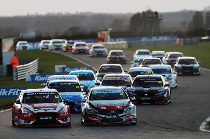 BTCC meeting the officials - lead image