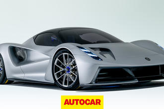 Lotus Evija reveal video thumbnail