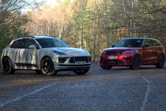 Porsche Macan Turbo vs Range Rover Velar SVA Dynamic video thumbnail