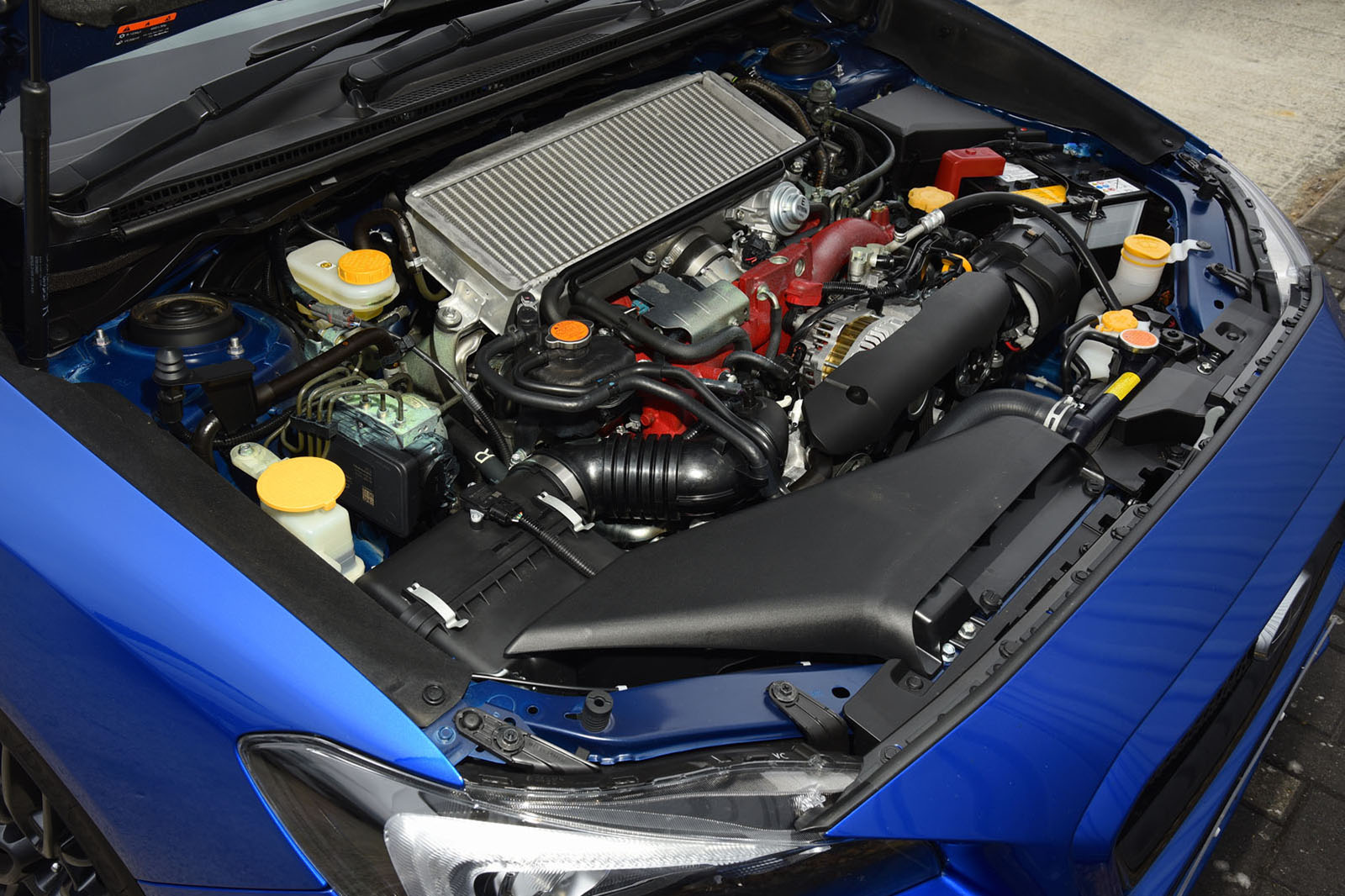 2.5-litre Subaru WRX STI boxer engine