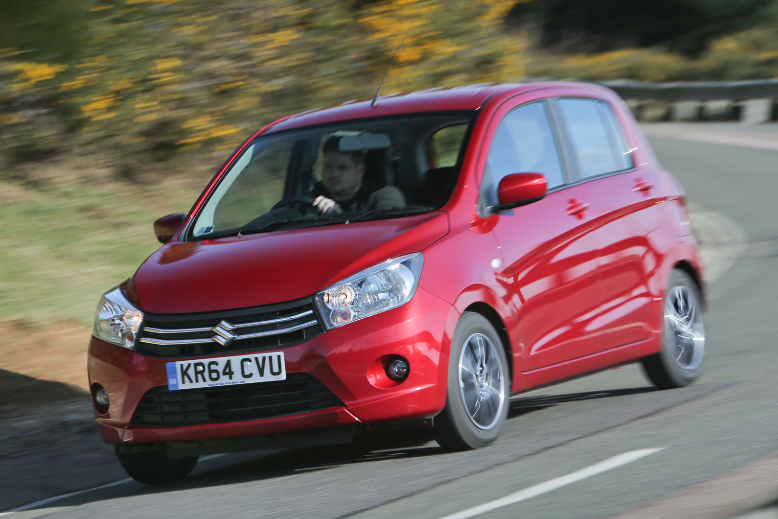 Suzuki Celerio cornering