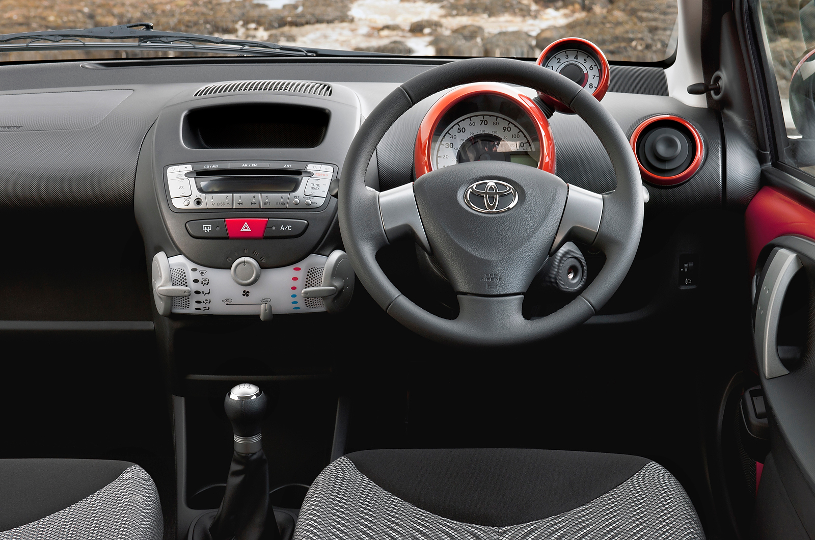 Toyota Aygo dashboard