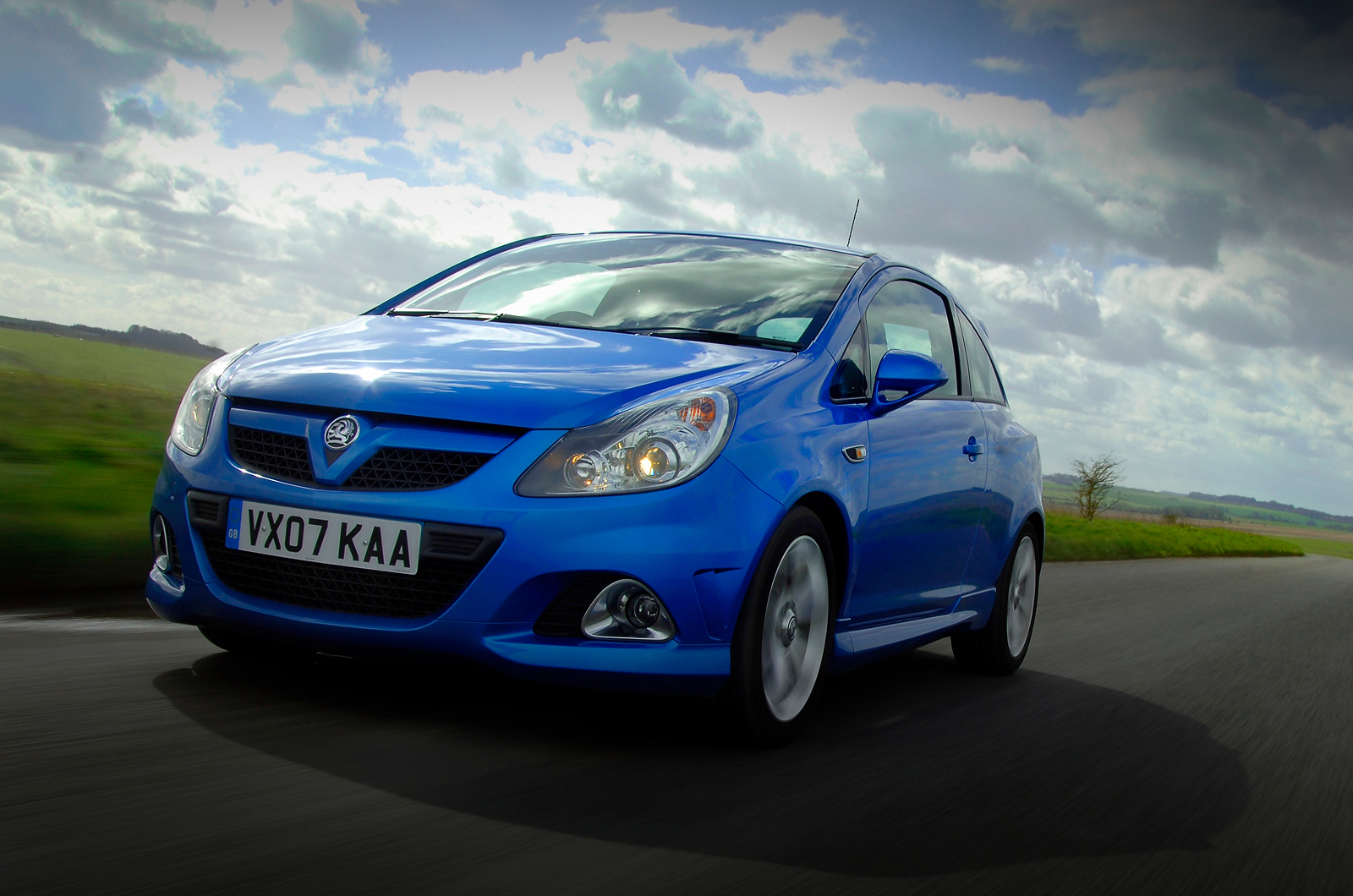 Vauxhall Corsa VXR front quarter