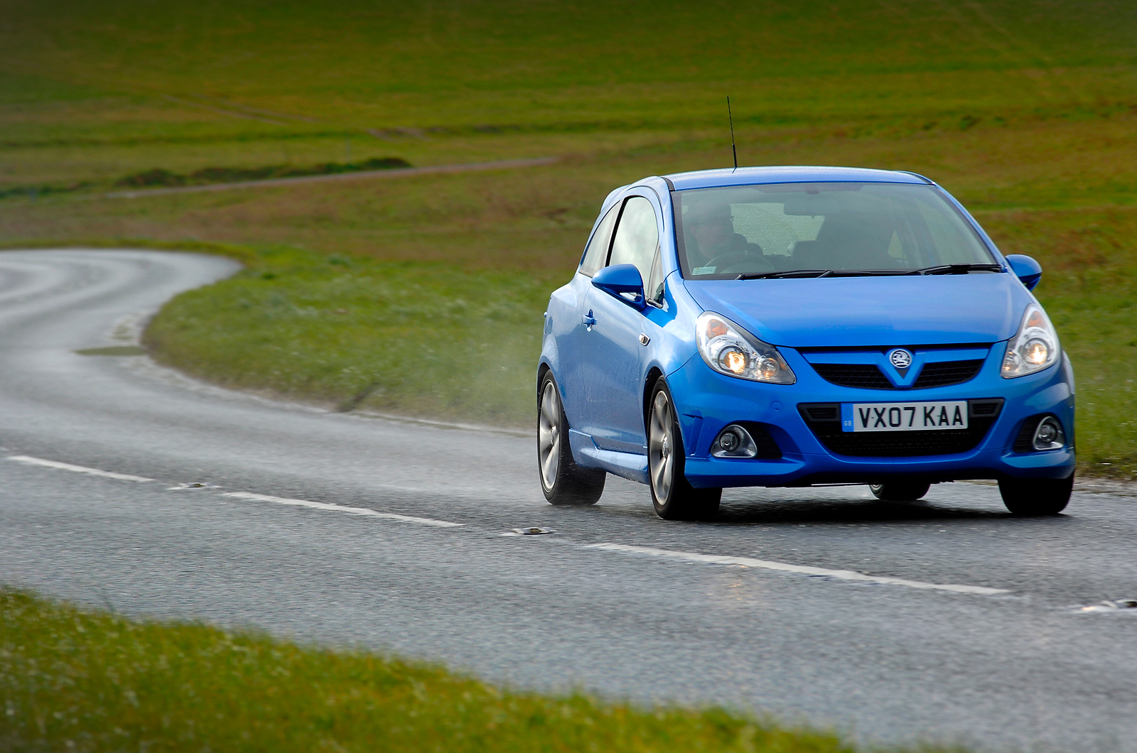 Vauxhall Corsa VXR cornering