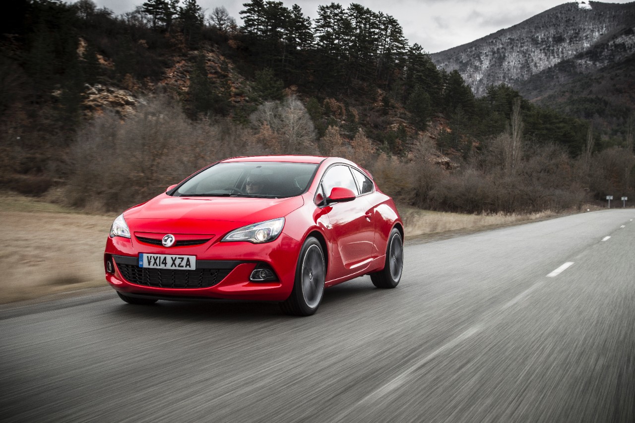 Vauxhall GTC cornering