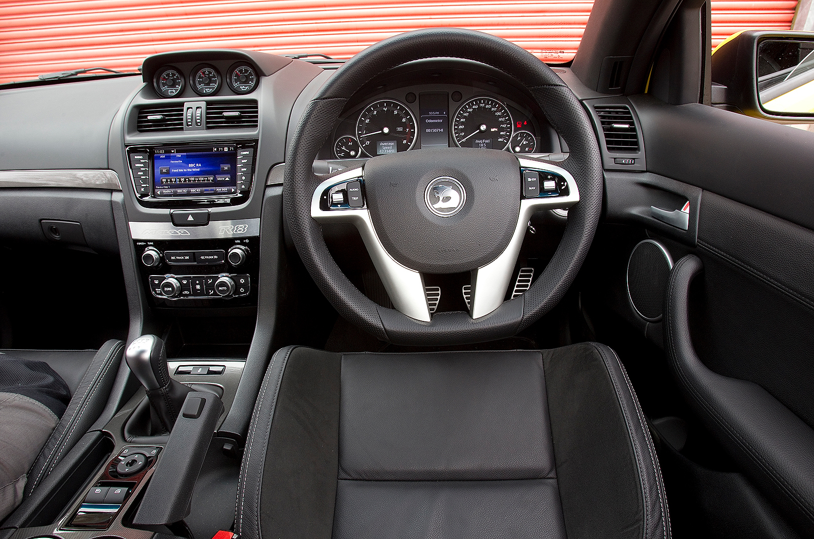 Vauxhall VXR8 Maloo dashboard