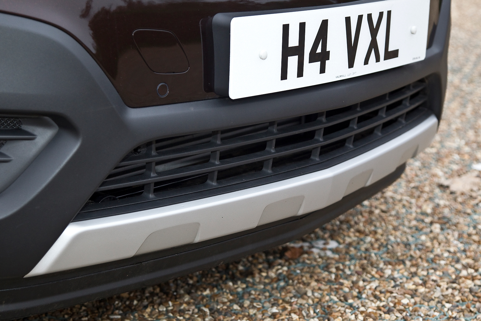 The plastic trim is designed to promote ruggedness on the Vauxhall Mokka