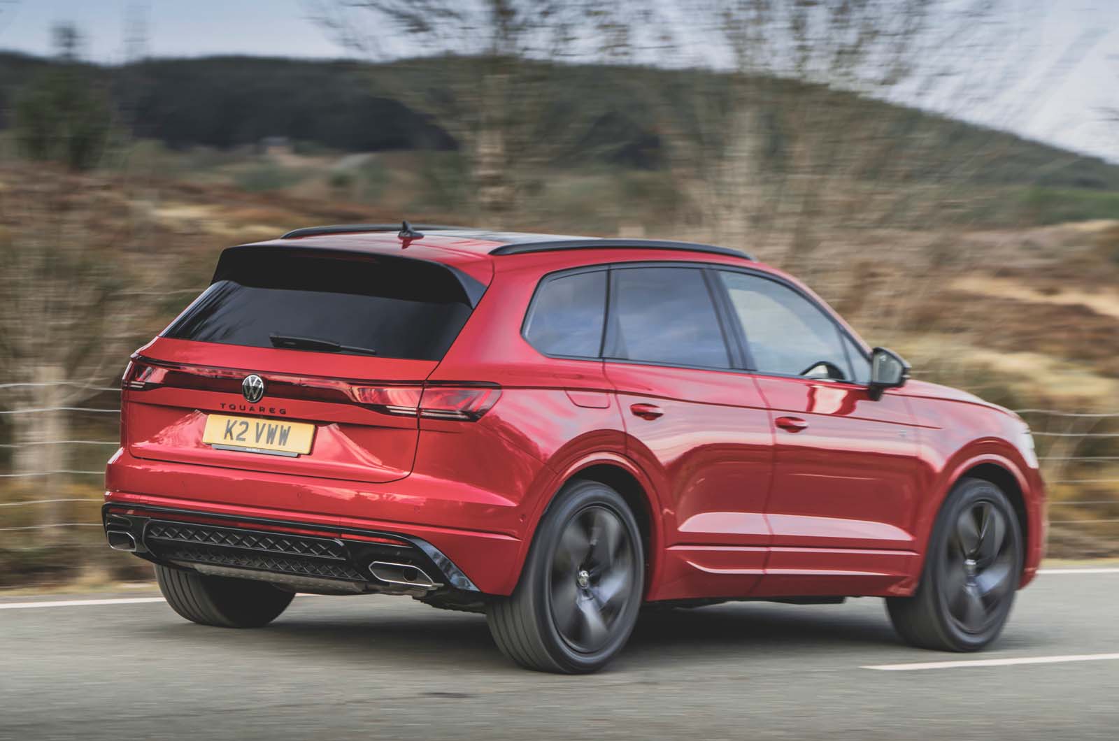 Volkswagen Touareg 2023 trois quarts arrière Volkswagen Touareg 2023 trois quarts arrière