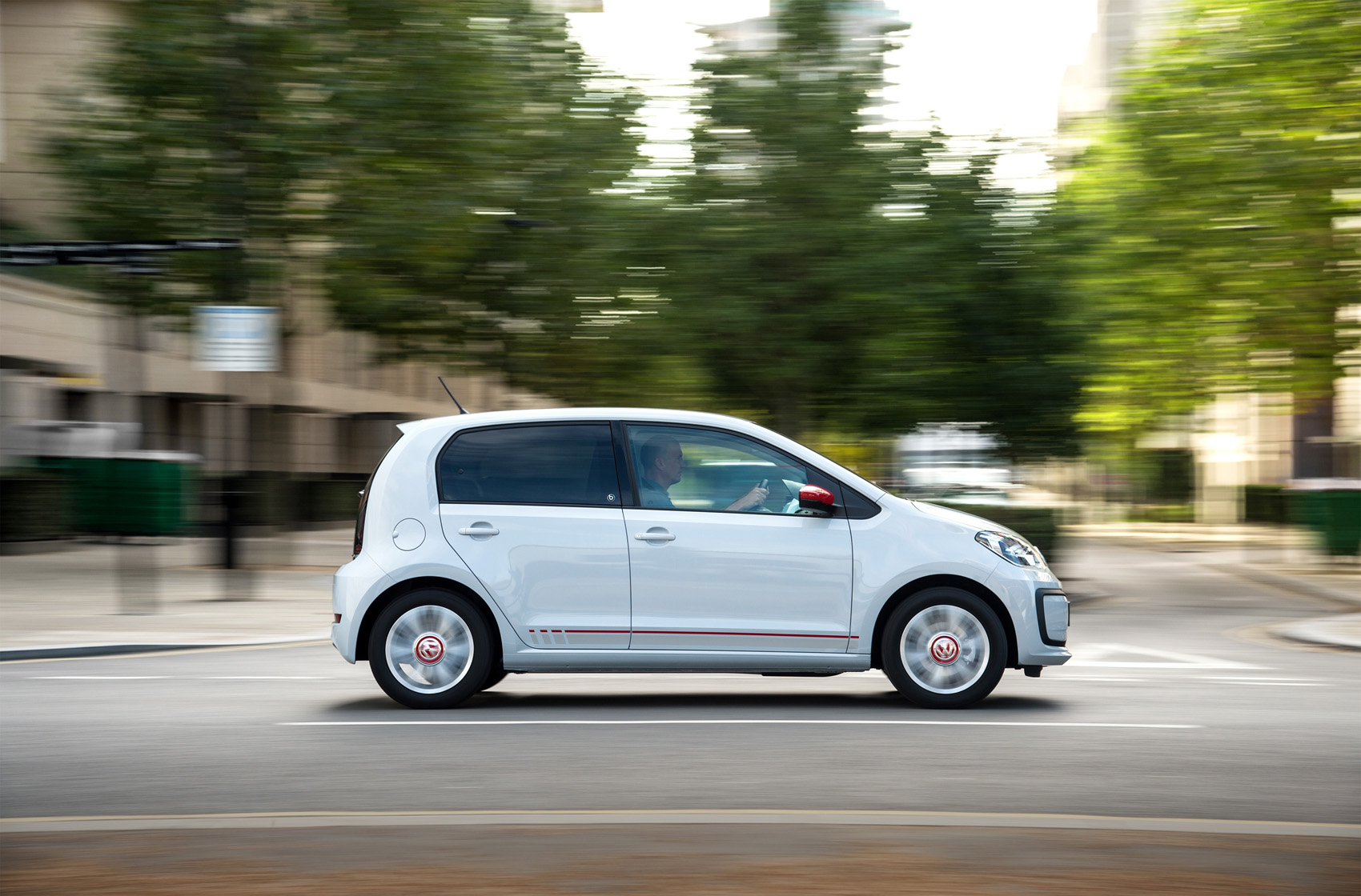 Volkswagen Up side profile