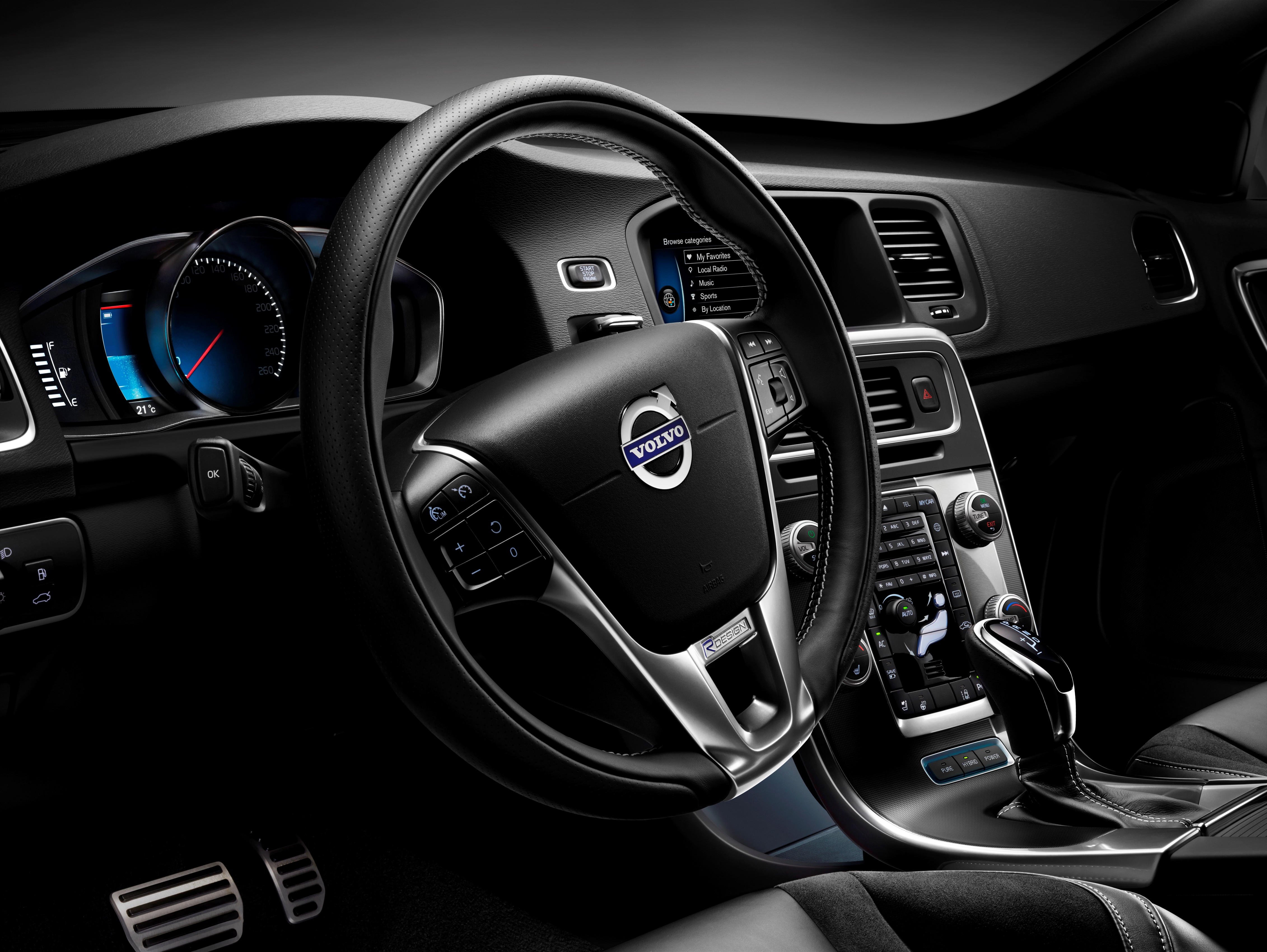 Volvo V60 interior